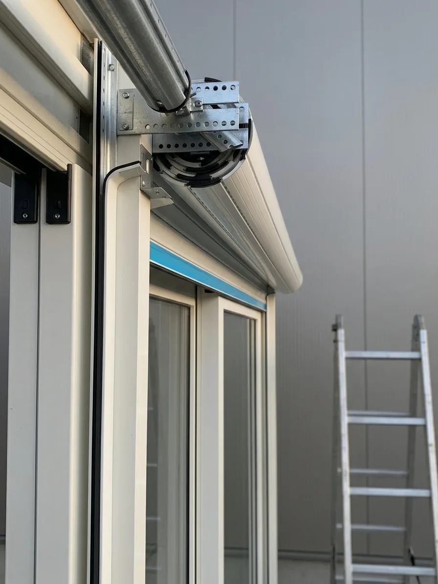 Installation de volet roulant